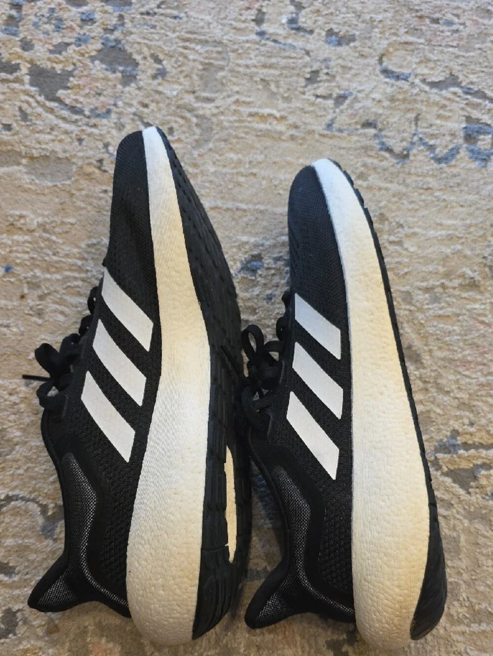 adidas Black & White Athletic Sneakers